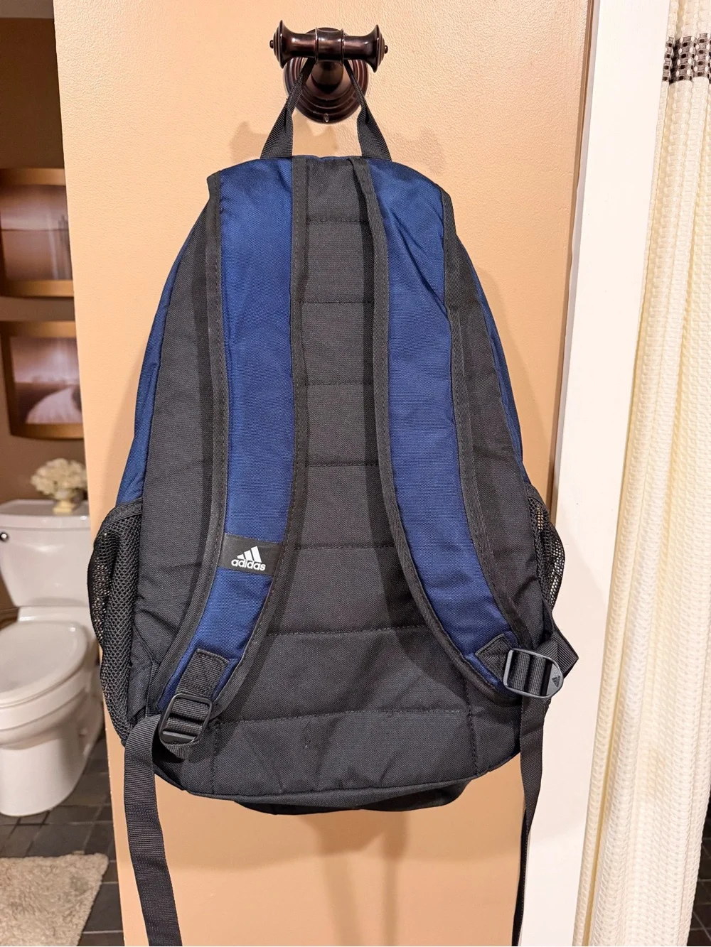 adidas Blue and Black Classic Sport Backpack